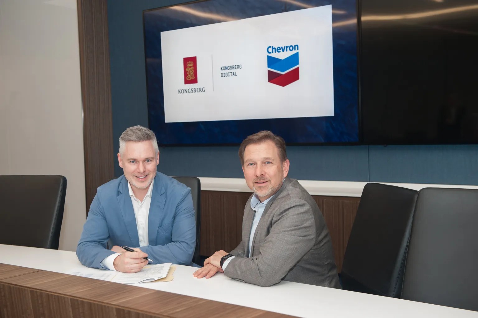 Kongsberg Digital Signs Multiyear Agreement with Chevron to Digitalize